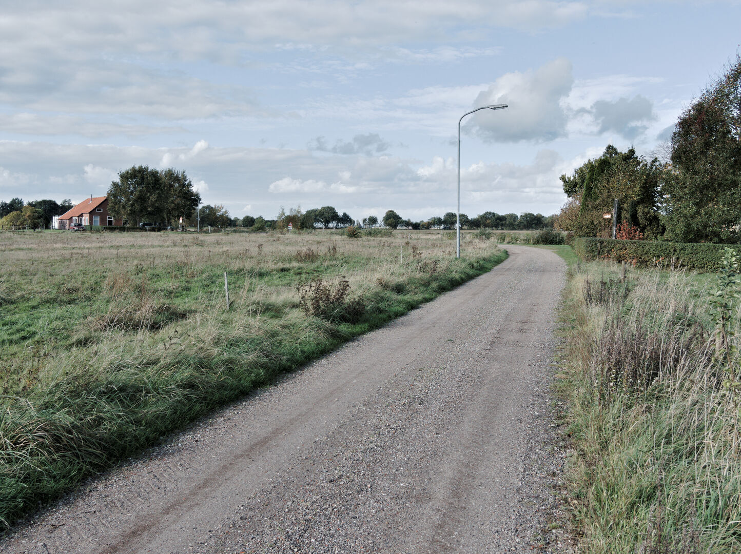 Country road Bourtange Westerwolde