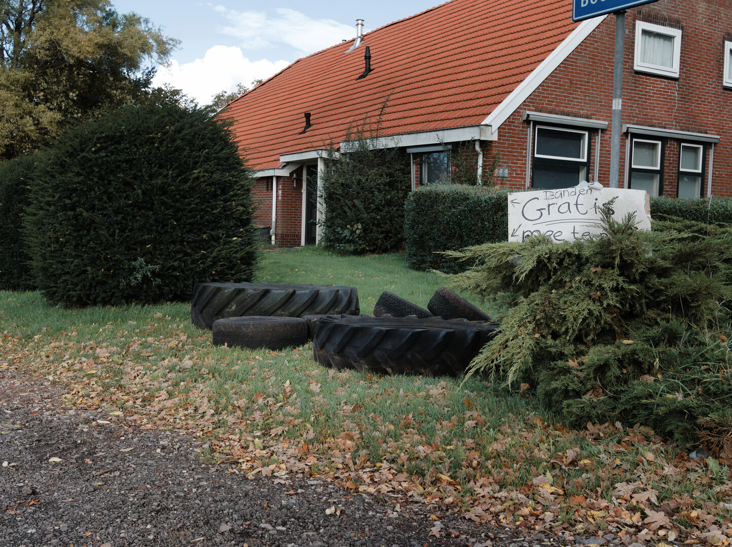 Flat tyres for free Bourtange Westerwolde