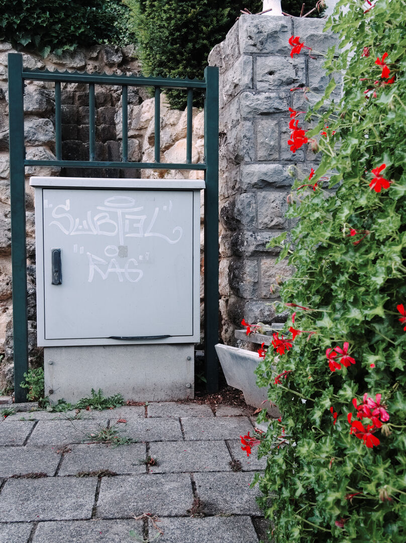 Technisch kastje Schin op Geul Zuid-Limburg