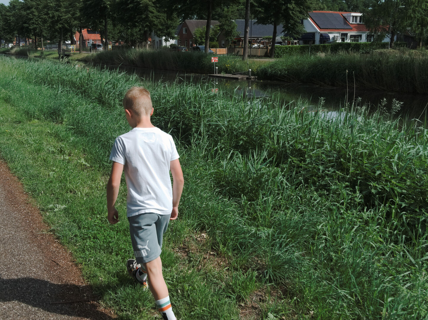 Alongside the canal Veelerveen Westerwolde