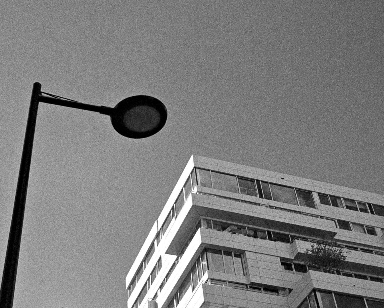 2024-10-09 street photography Utrecht A building and a lamp post