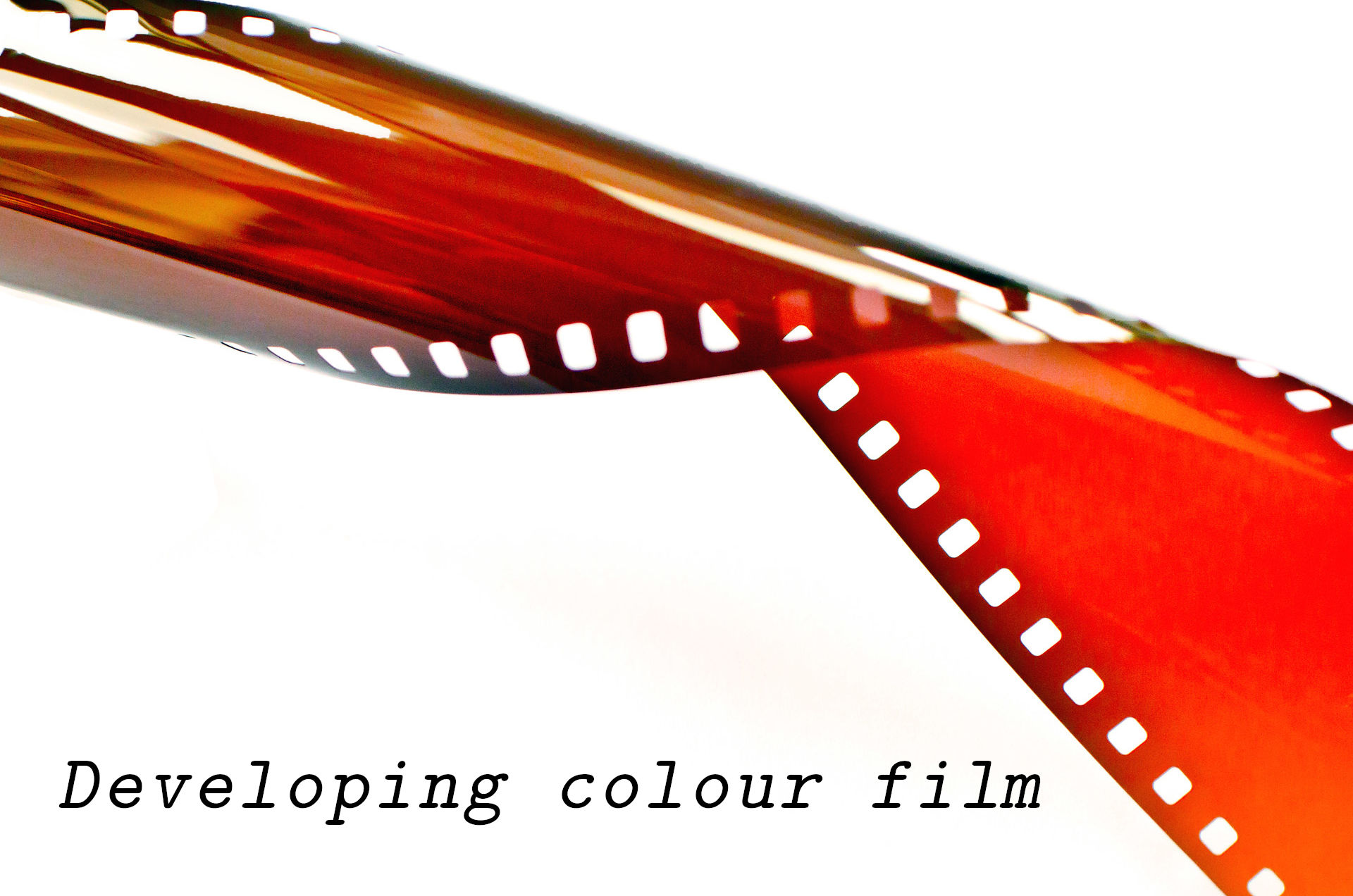 How I develop colour film